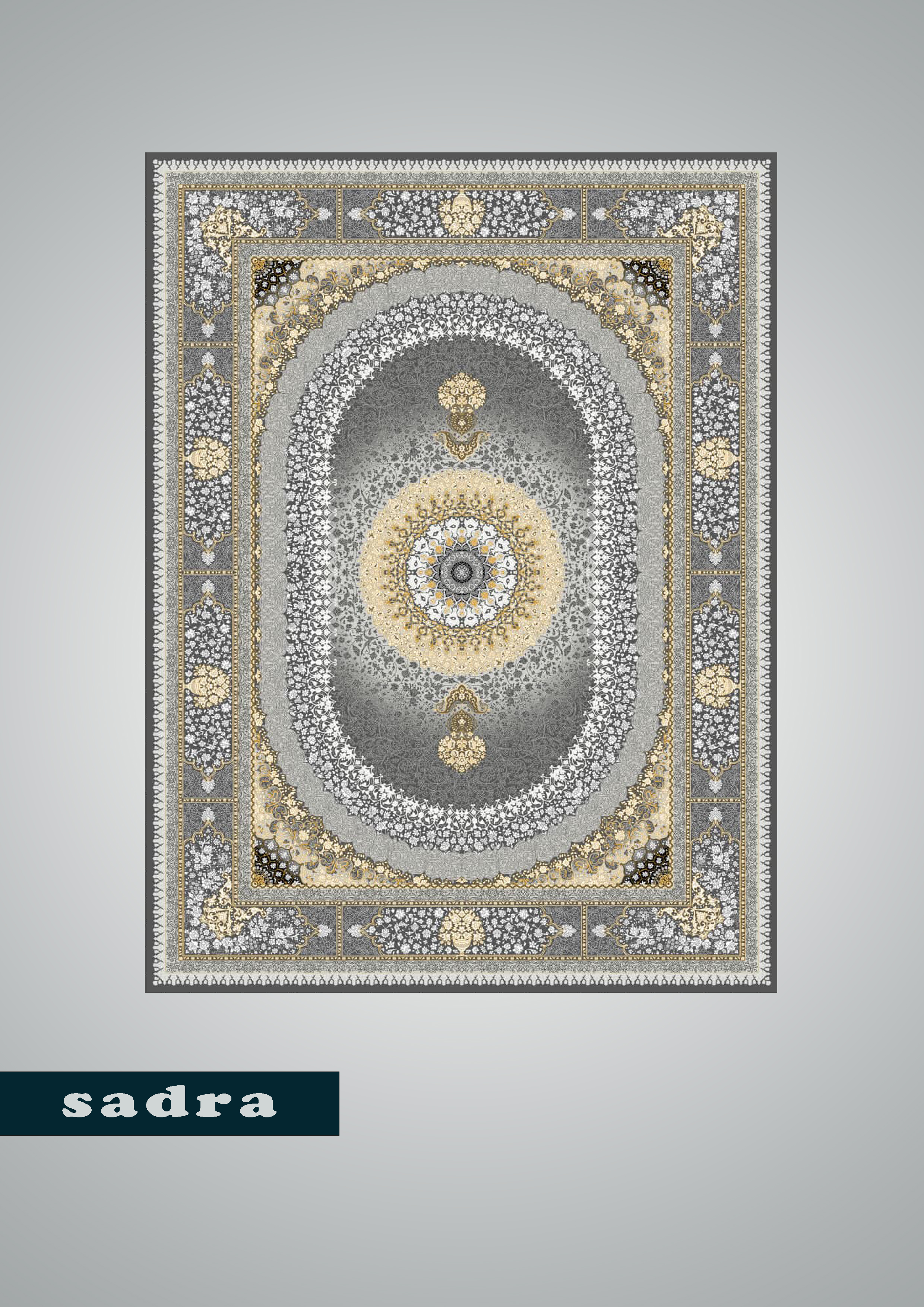 فرش 700 شانه طرح صدرا 